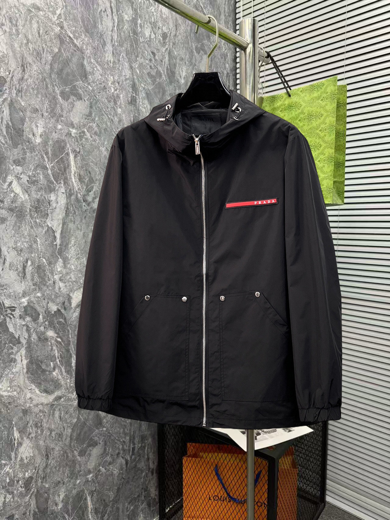 Prada 2025 Autumn Winter Men's Jacket Coat Windproof Breathable