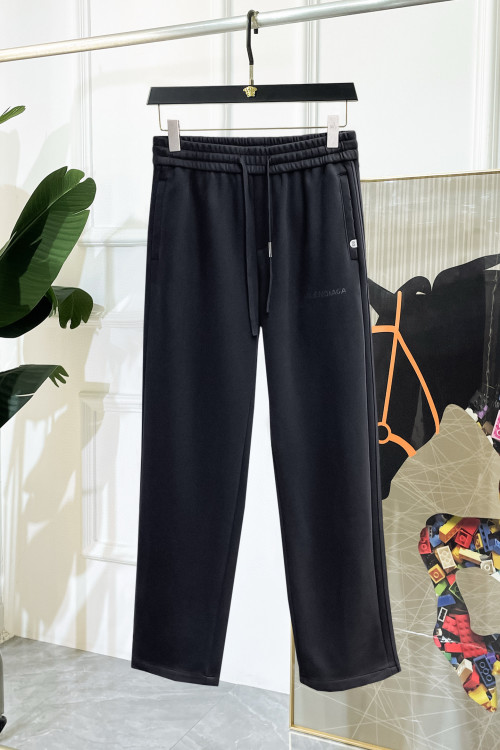 Balenciaga Men's Classic Logo Black Casual Pants - Comfortable & Stylish 1 Balenciaga Men's Classic Logo Black Casual Pants - Comfortable & Stylish