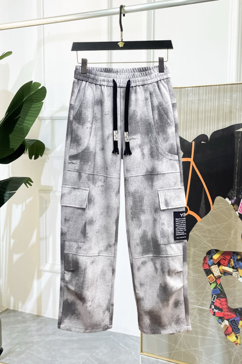 Y-3 Classic Logo Print Casual Pants - Comfort & Style Combined 1 Y-3 Classic Logo Print Casual Pants - Comfort & Style Combined