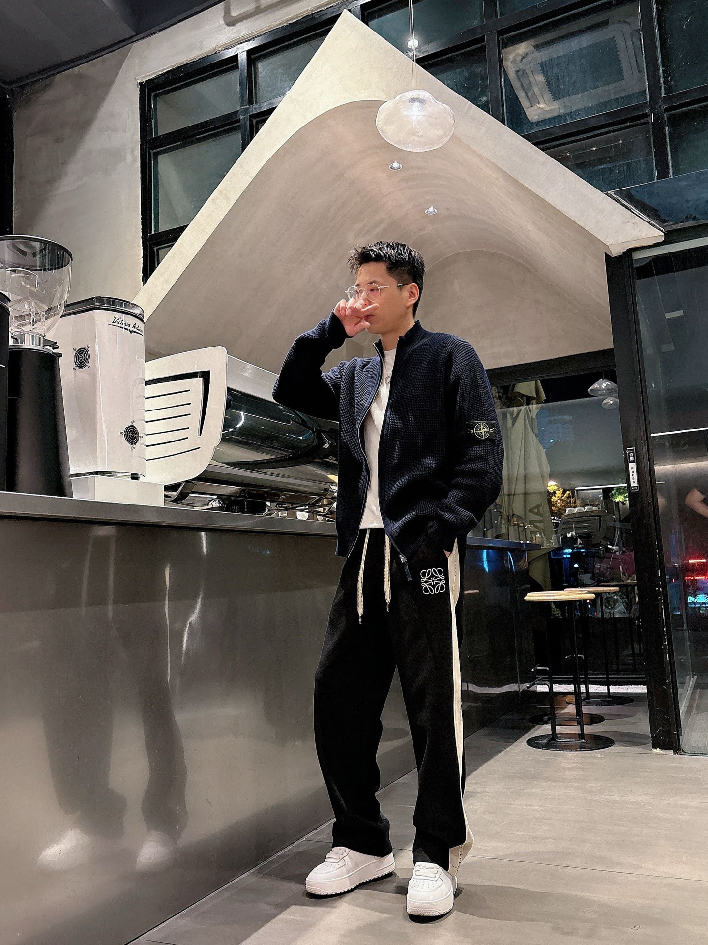 🌾 罗意威 🆕2025秋冬新款休闲裤！官网同步发售。品牌经典LOGO休闲裤 ，定制面料，舒适度极好，手触