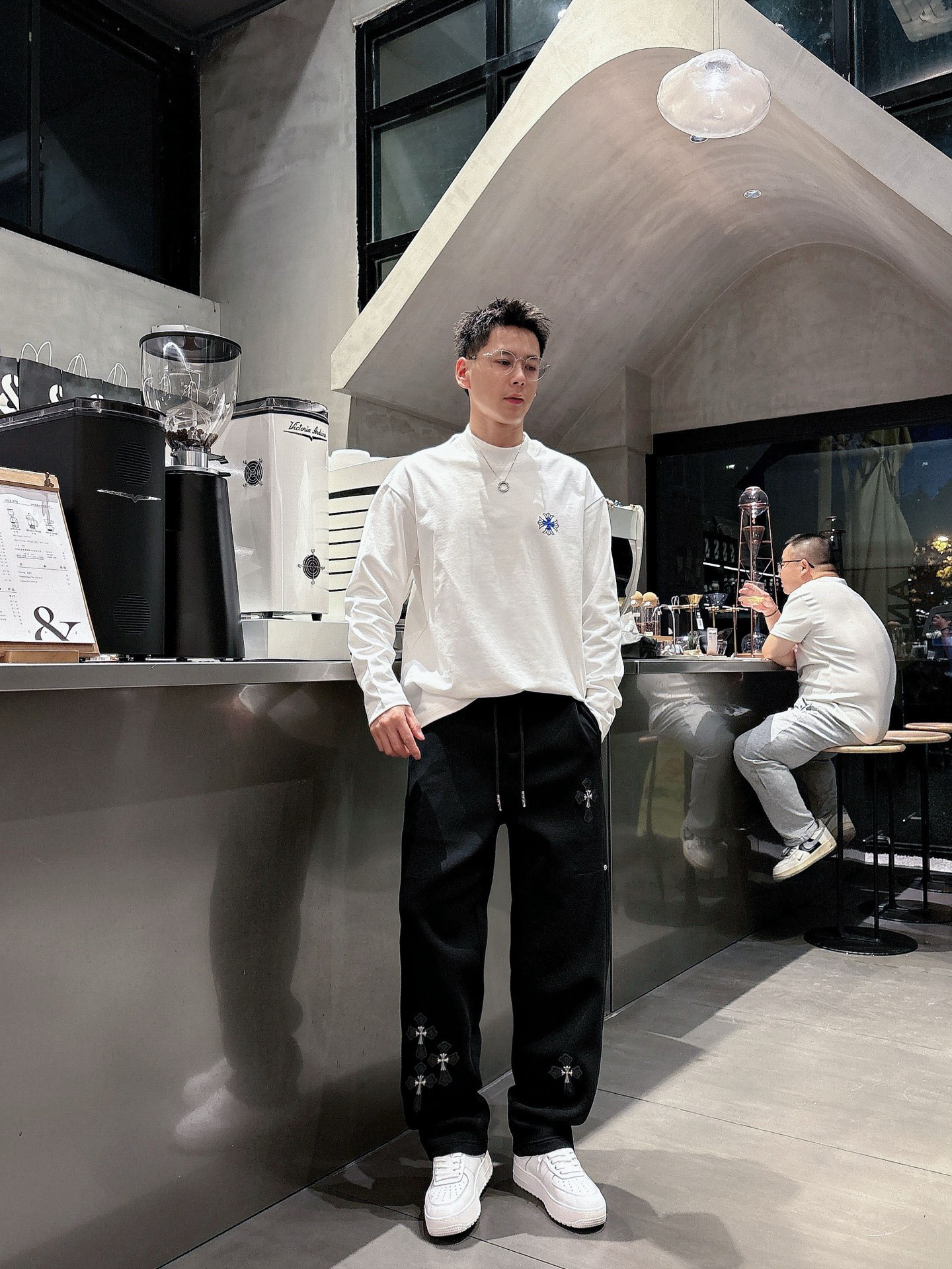 🌾 克罗心 🆕2025秋冬新款休闲裤！官网同步发售。品牌经典LOGO休闲裤 ，定制面料，舒适度极好，手触