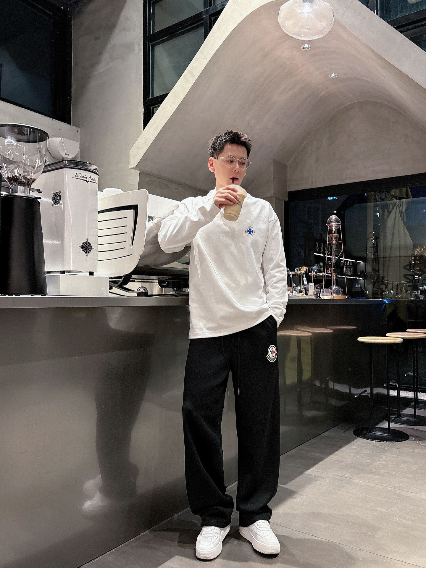 🌾 蒙口 🆕2025秋冬新款休闲裤！官网同步发售。品牌经典LOGO休闲裤 ，定制面料，舒适度极好，手触感