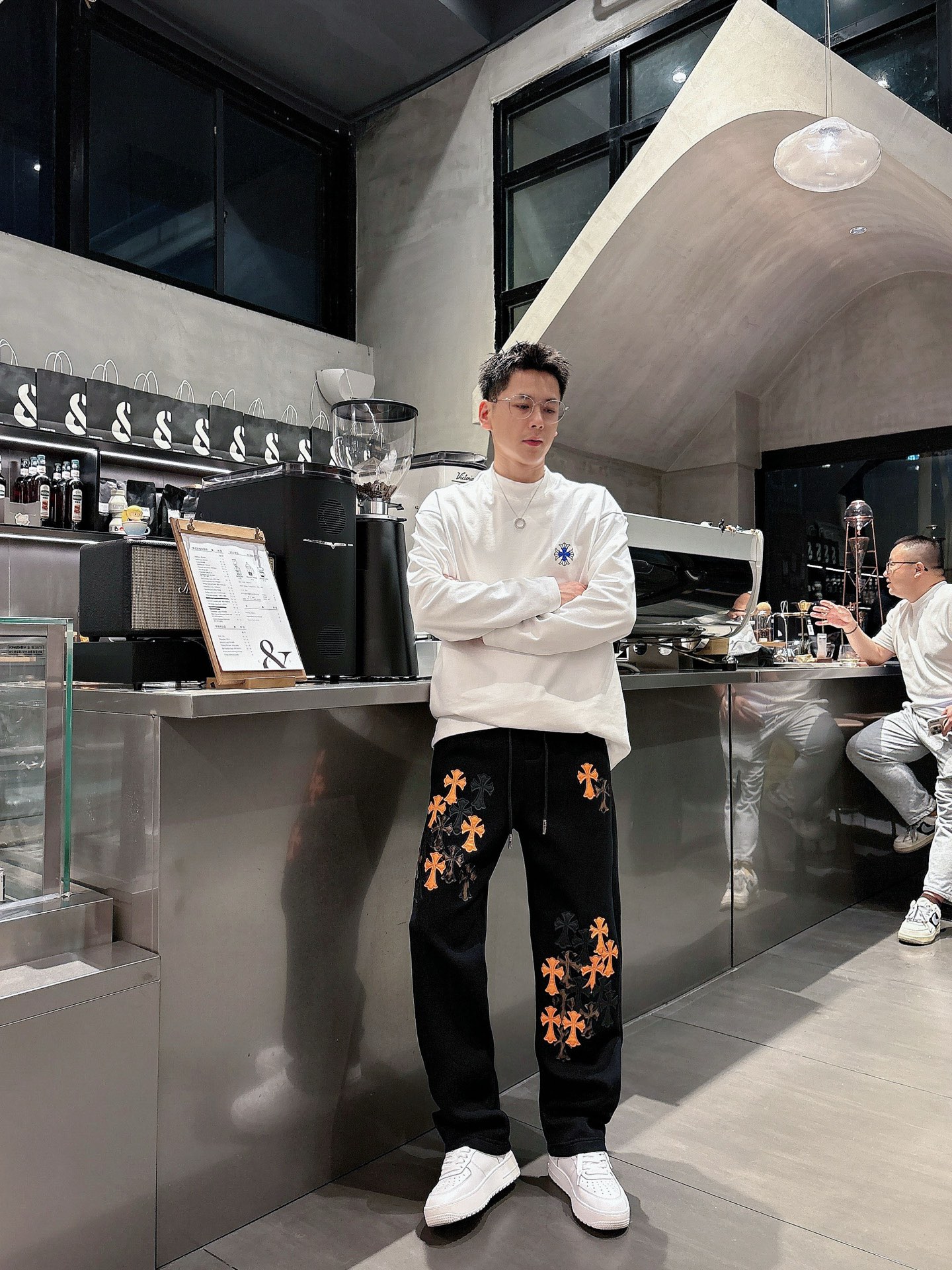 🌾 克罗心 🆕2025秋冬新款休闲裤！官网同步发售。品牌经典LOGO休闲裤 ，定制面料，舒适度极好，手触