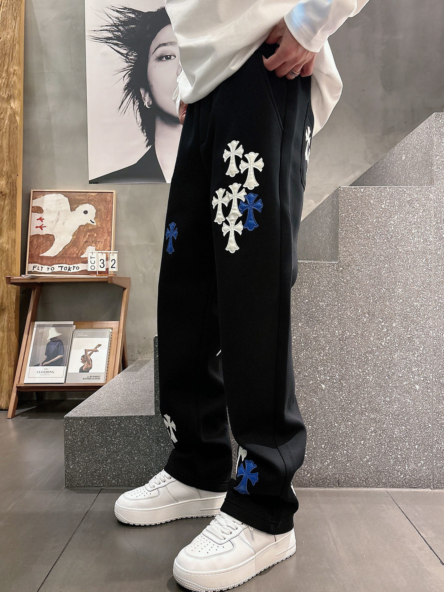 🌾 克罗心 🆕2025秋冬新款休闲裤！官网同步发售。品牌经典LOGO休闲裤 ，定制面料，舒适度极好，手触