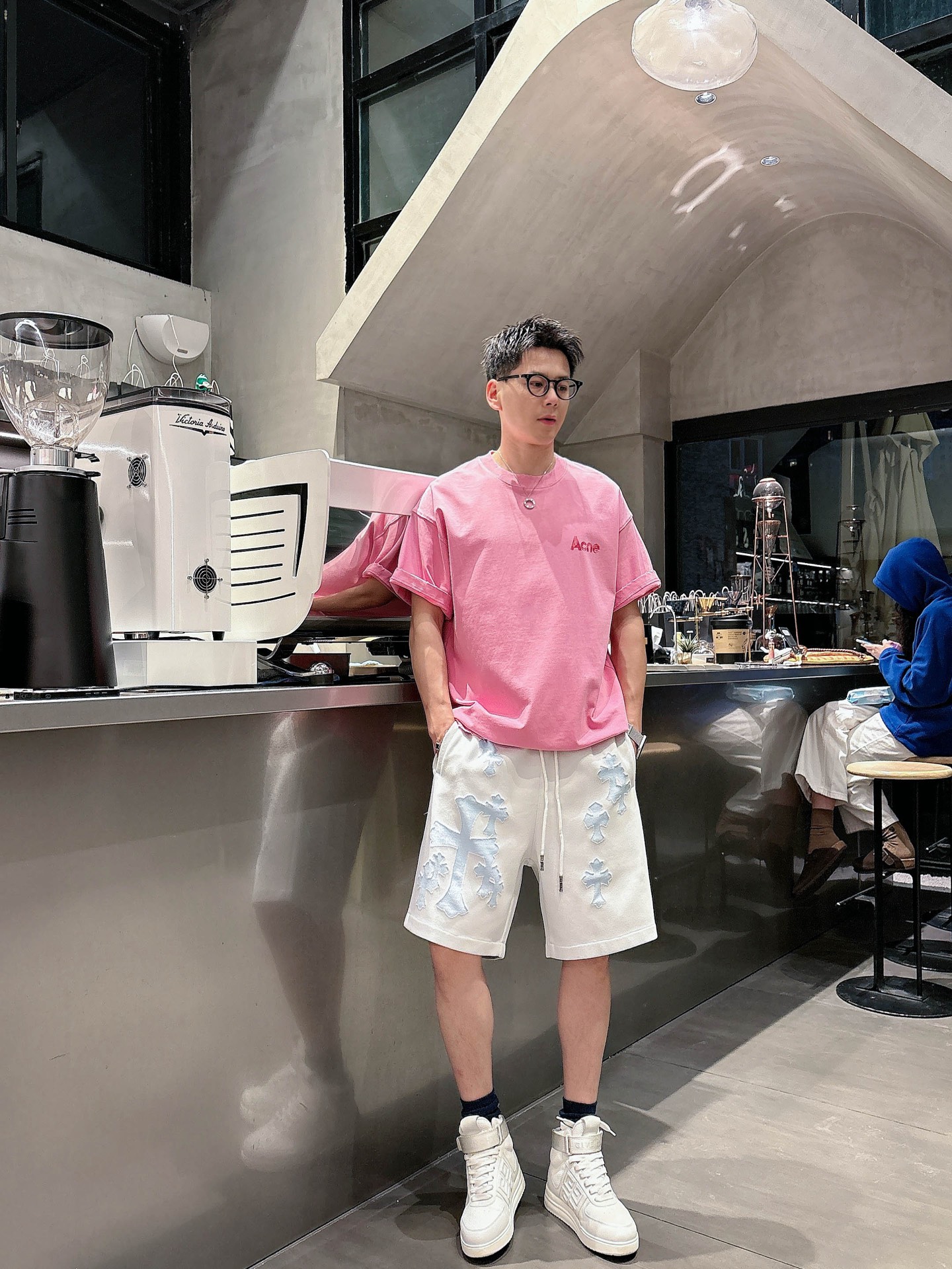 克罗心  三标齐全    2026夏季新款男士休闲短裤，高级定制面料透气面料 透气弹力舒适度极高，细节无