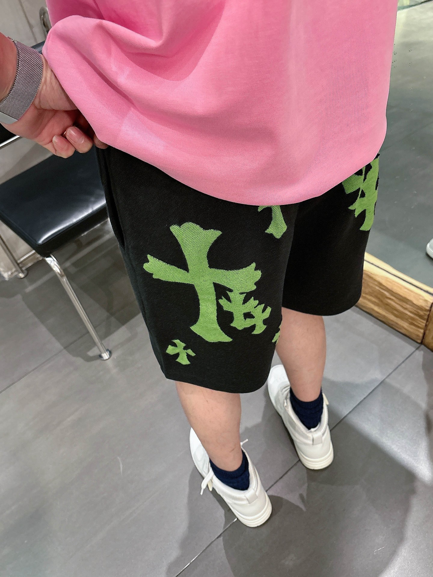 克罗心  三标齐全    2026夏季新款男士休闲短裤，高级定制面料透气面料 透气弹力舒适度极高，细节无