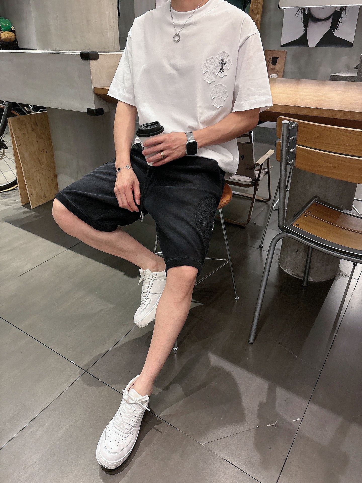 克罗心  三标齐全    2026夏季新款男士休闲短裤，高级定制面料透气面料 透气弹力舒适度极高，细节无
