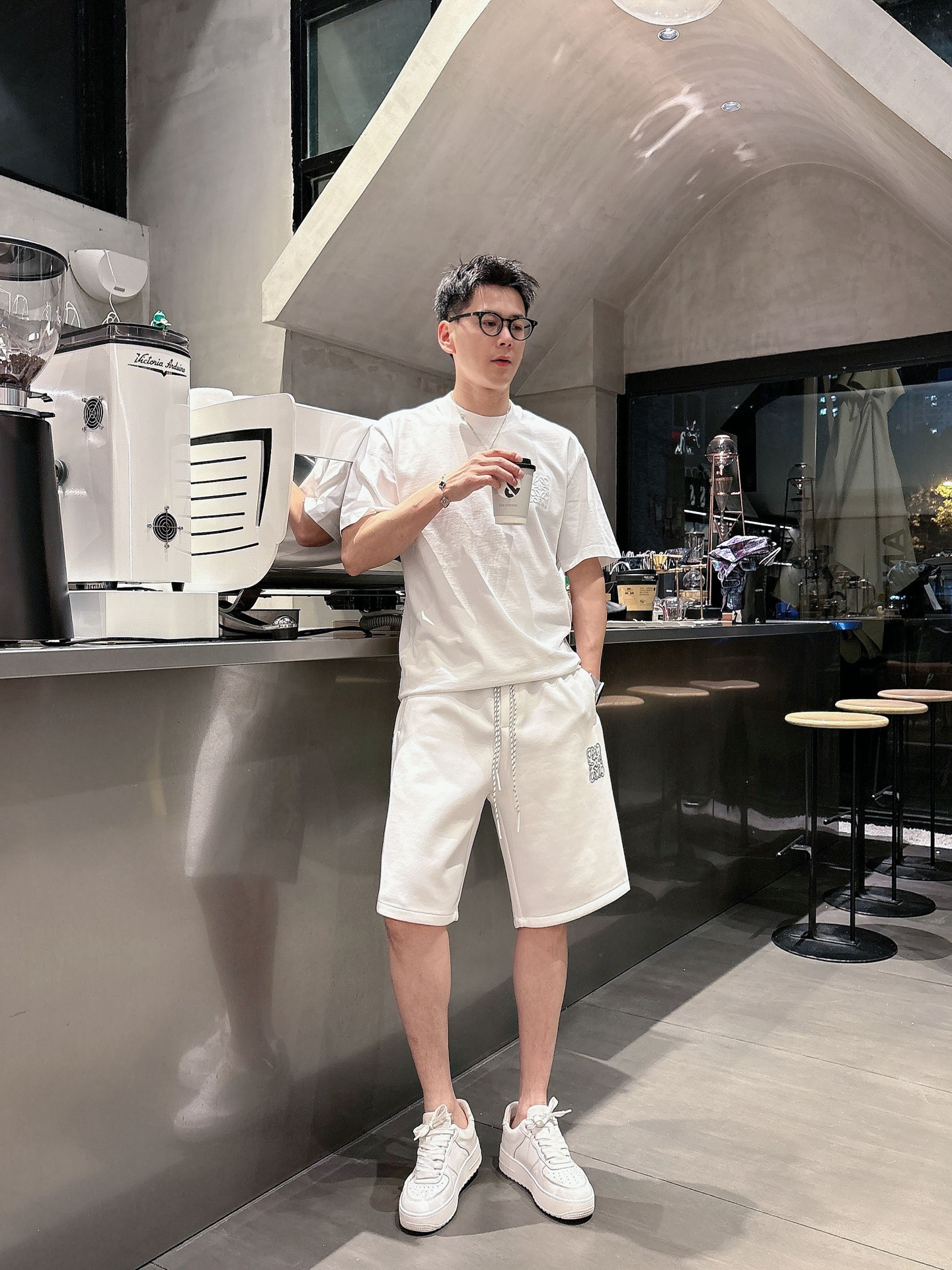 罗意威  三标齐全    2026夏季新款男士休闲短裤，高级定制面料透气面料 透气弹力舒适度极高，细节无
