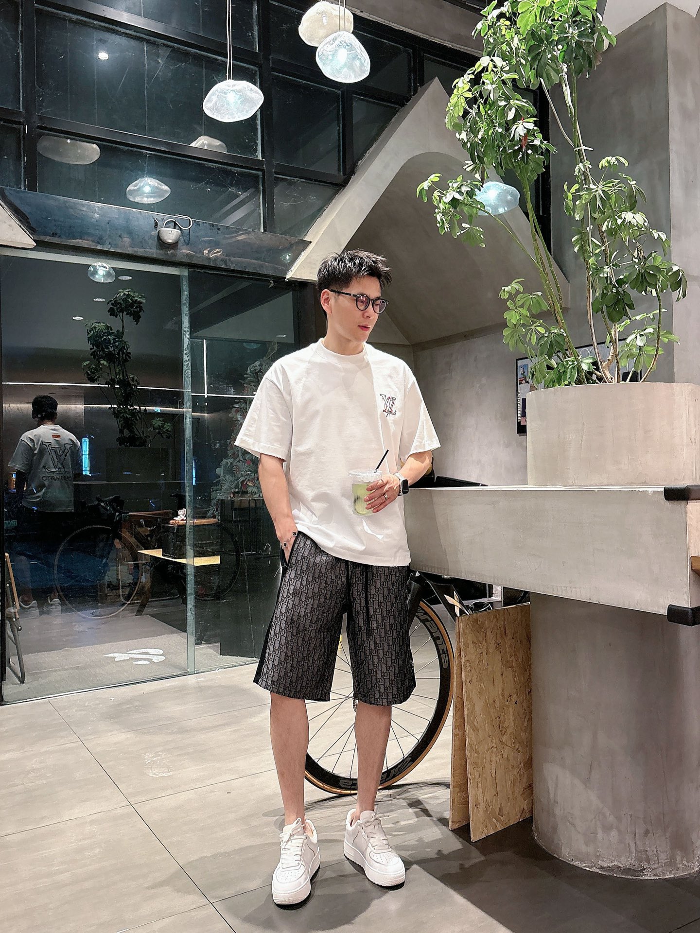 迪奥  三标齐全    2026夏季新款男士休闲短裤，高级定制面料透气面料 透气弹力舒适度极高，细节无可