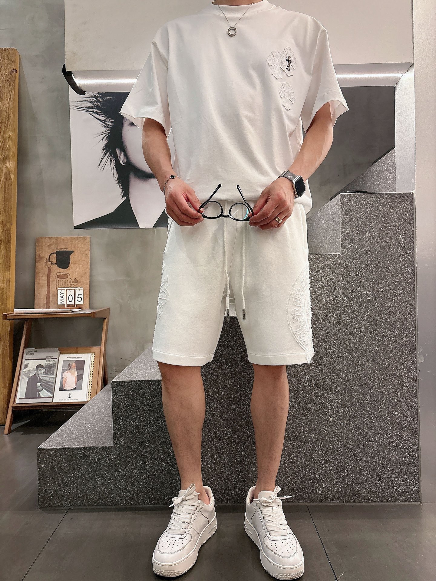 克罗心  三标齐全    2026夏季新款男士休闲短裤，高级定制面料透气面料 透气弹力舒适度极高，细节无