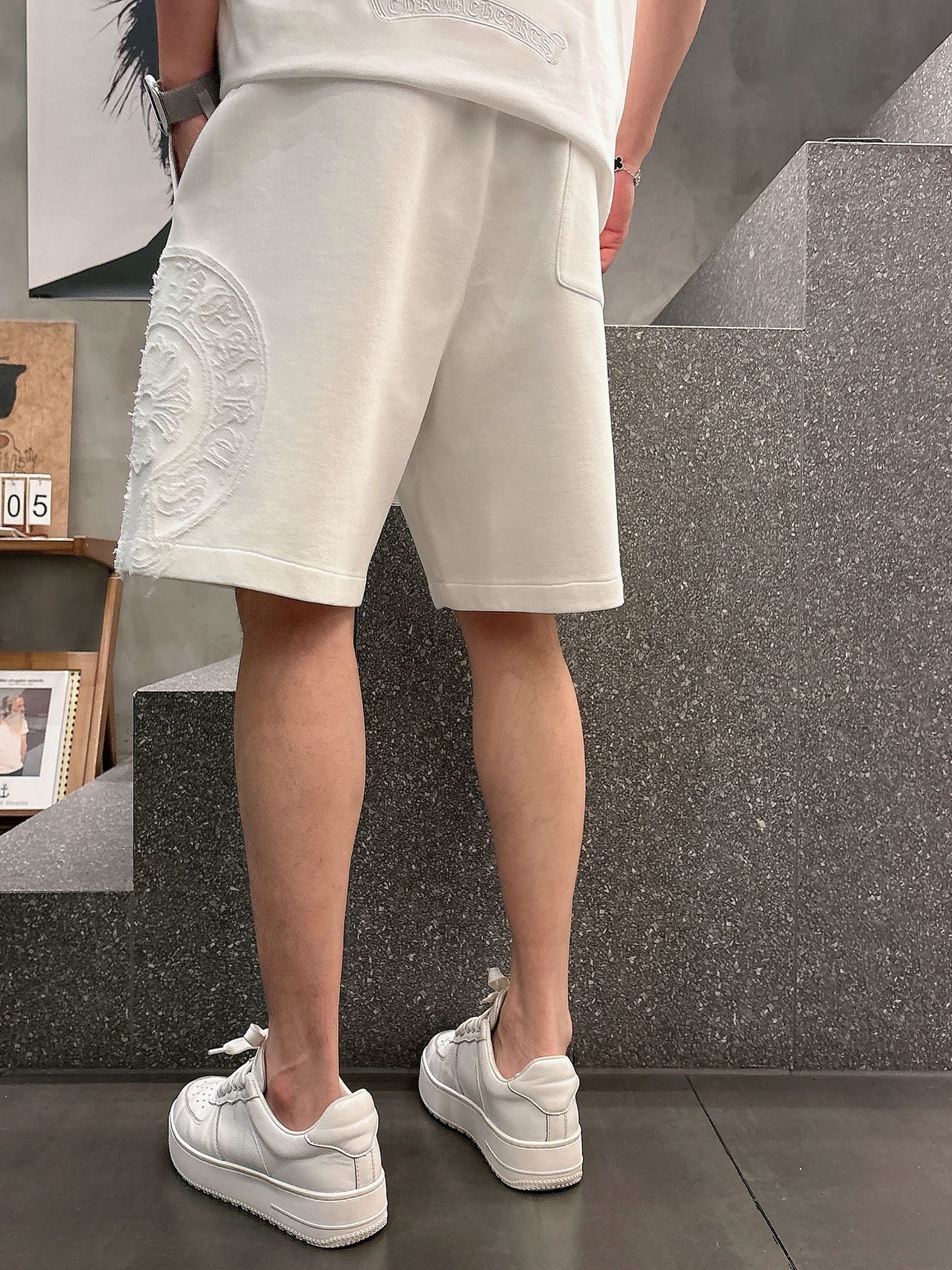 克罗心  三标齐全    2026夏季新款男士休闲短裤，高级定制面料透气面料 透气弹力舒适度极高，细节无
