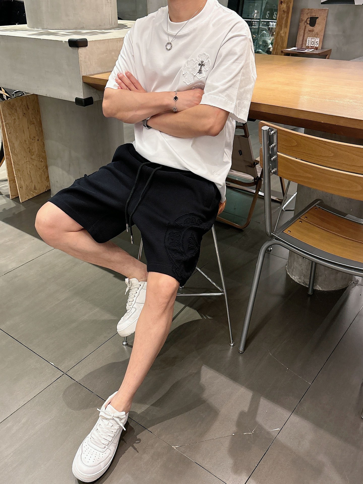 克罗心  三标齐全    2026夏季新款男士休闲短裤，高级定制面料透气面料 透气弹力舒适度极高，细节无