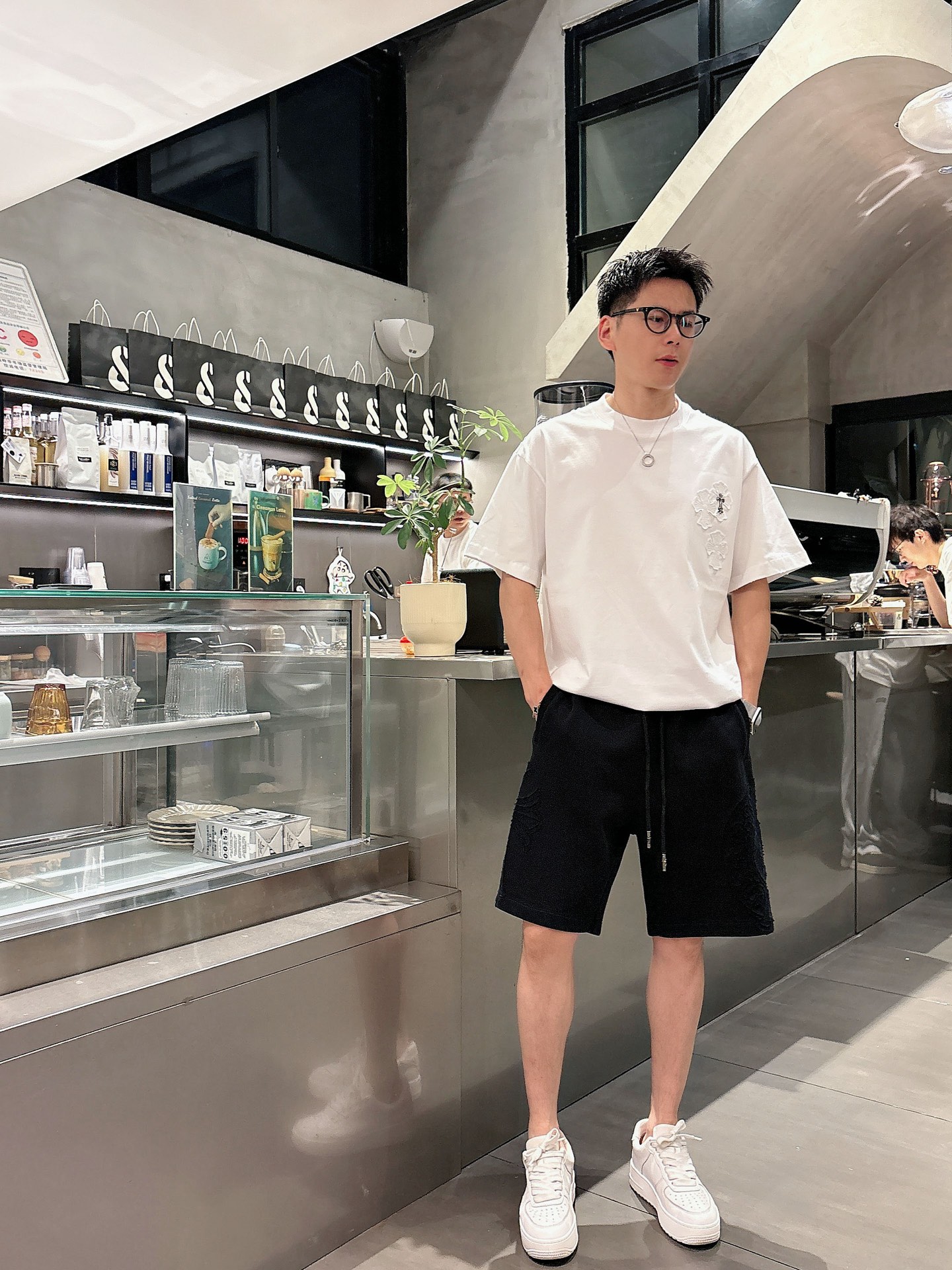 克罗心  三标齐全    2026夏季新款男士休闲短裤，高级定制面料透气面料 透气弹力舒适度极高，细节无