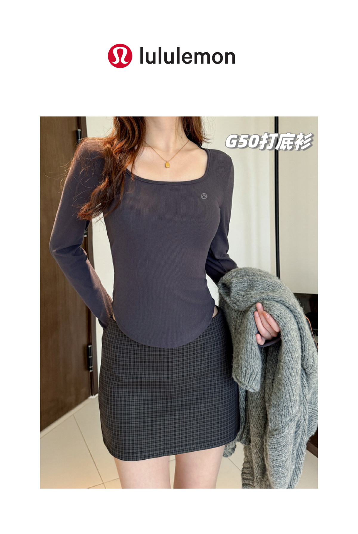 Lulu Long sleeve Lululemon 2025 New U yoga