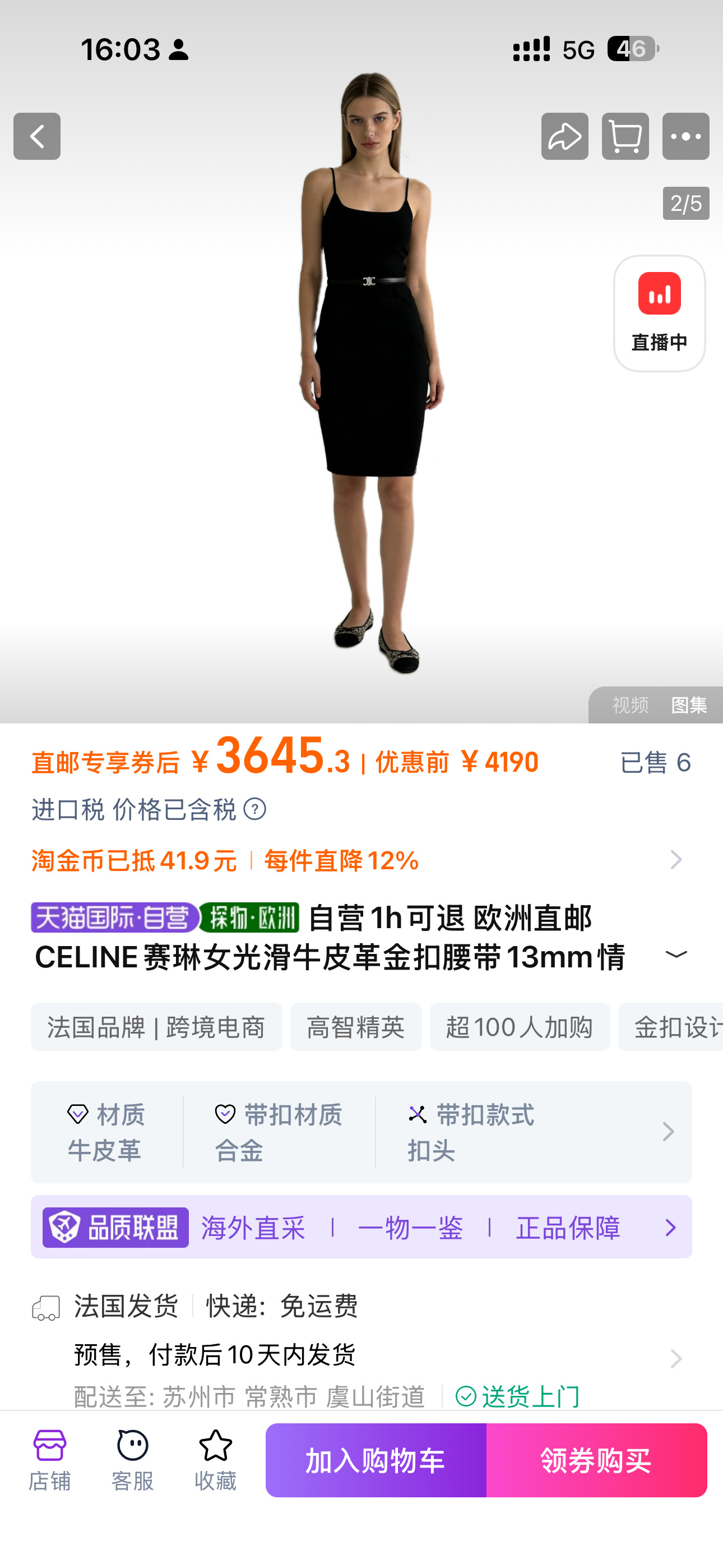 Celine Belt 06790