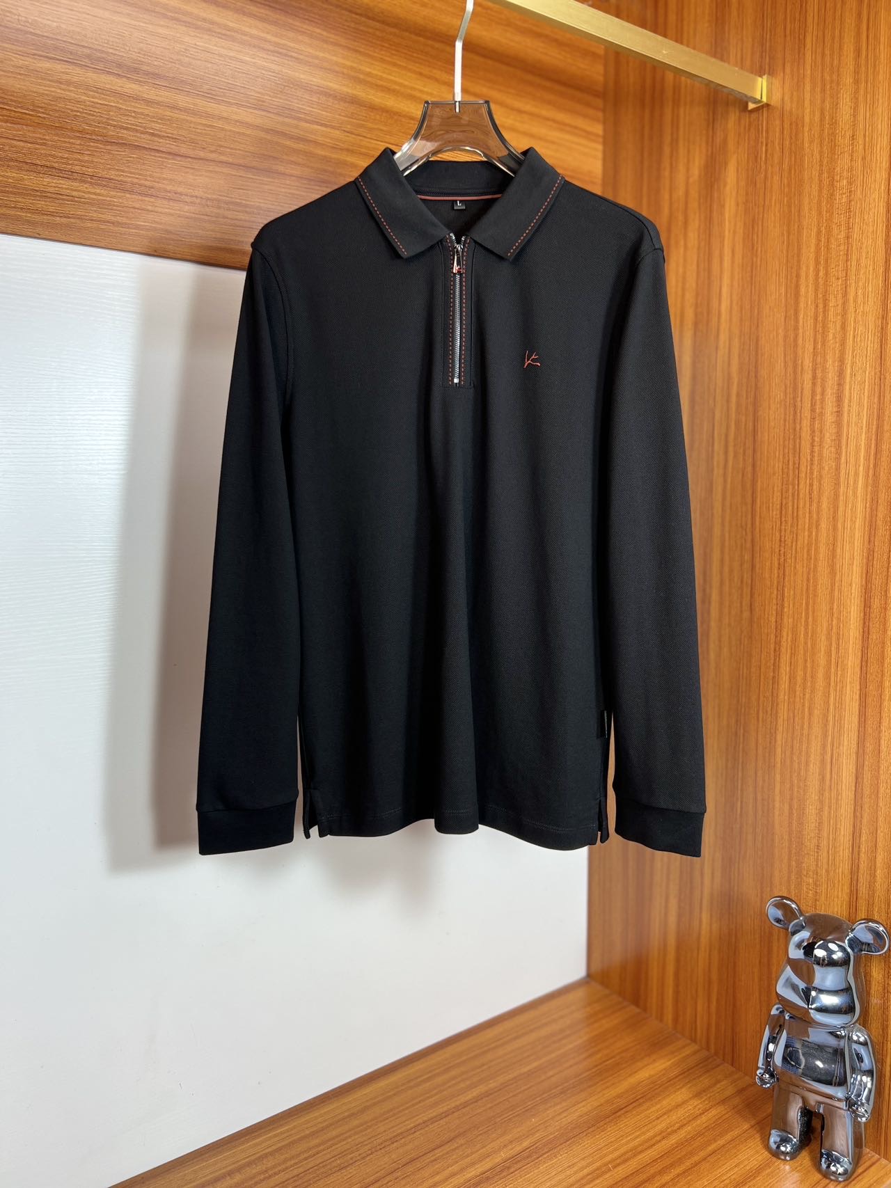 NO:566164,New products for autumn and winter, complete with three labels, lapel short-sleeved POLO shirt, good product, no need to introduce too much, look at the details, counter size M-XXXL 175/140, recommended L,,, T-shirt, alexander wang19860909年秋冬新品上新 三标齐全 翻领短袖POLO衫 好货不用过多介绍 看细节 专柜码数M-XXXL 175/140建议L,,,T-shirt,alexander wang,Men's clothing