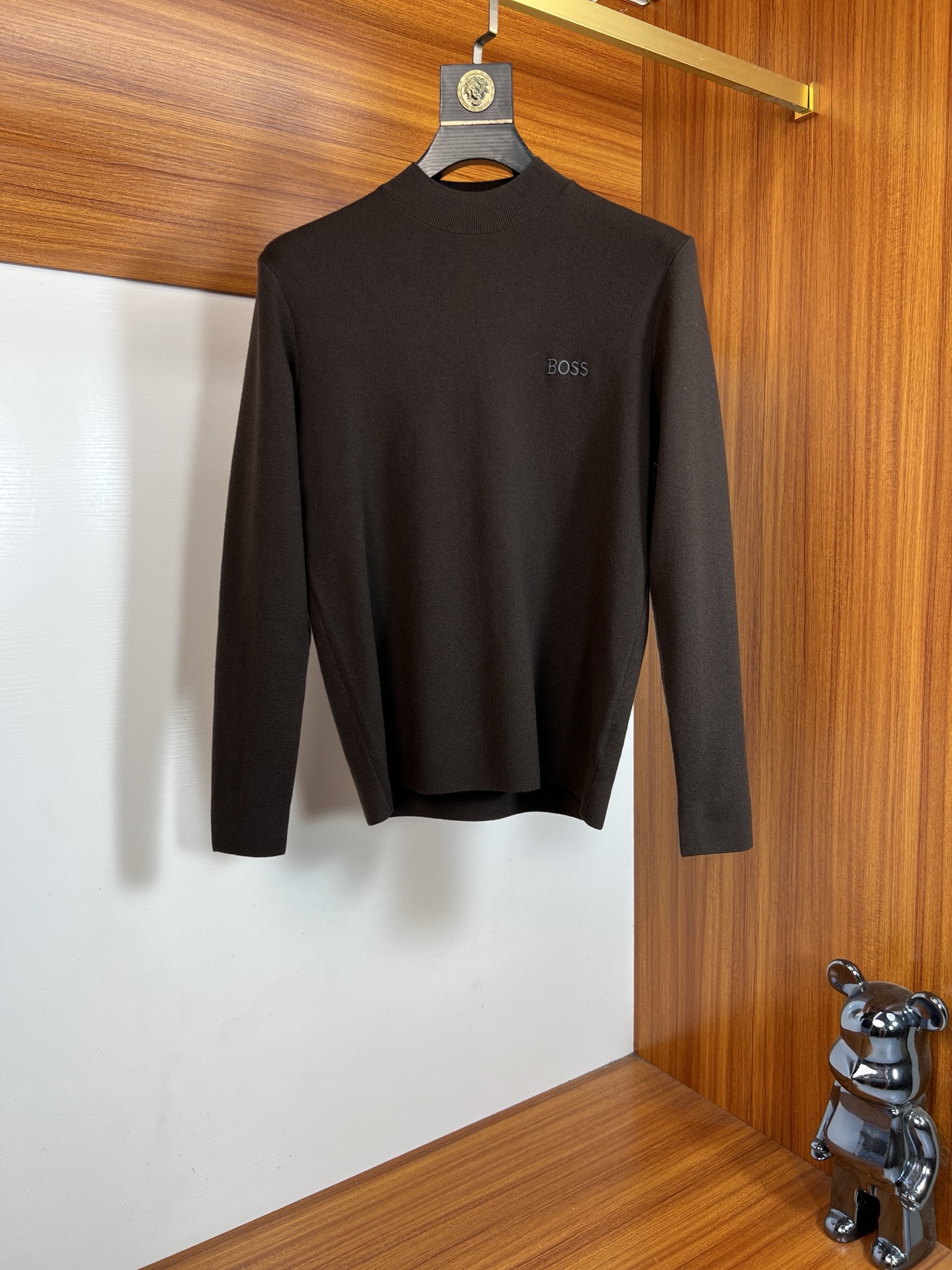 NO:623060,Boss 2025 autumn and winter new products, complete with three standards, mid-high collar sweater, good product, no need to introduce too much, look at the details, counter size M-XXXL 175/140, recommended L,,sweaters,alexander wang19860909Boss 2025年秋冬新品上新 三标齐全 中高领毛衣 好货不用过多介绍 看细节 专柜码数M-XXXL 175/140建议L,,sweaters,alexander wang,Men's clothing