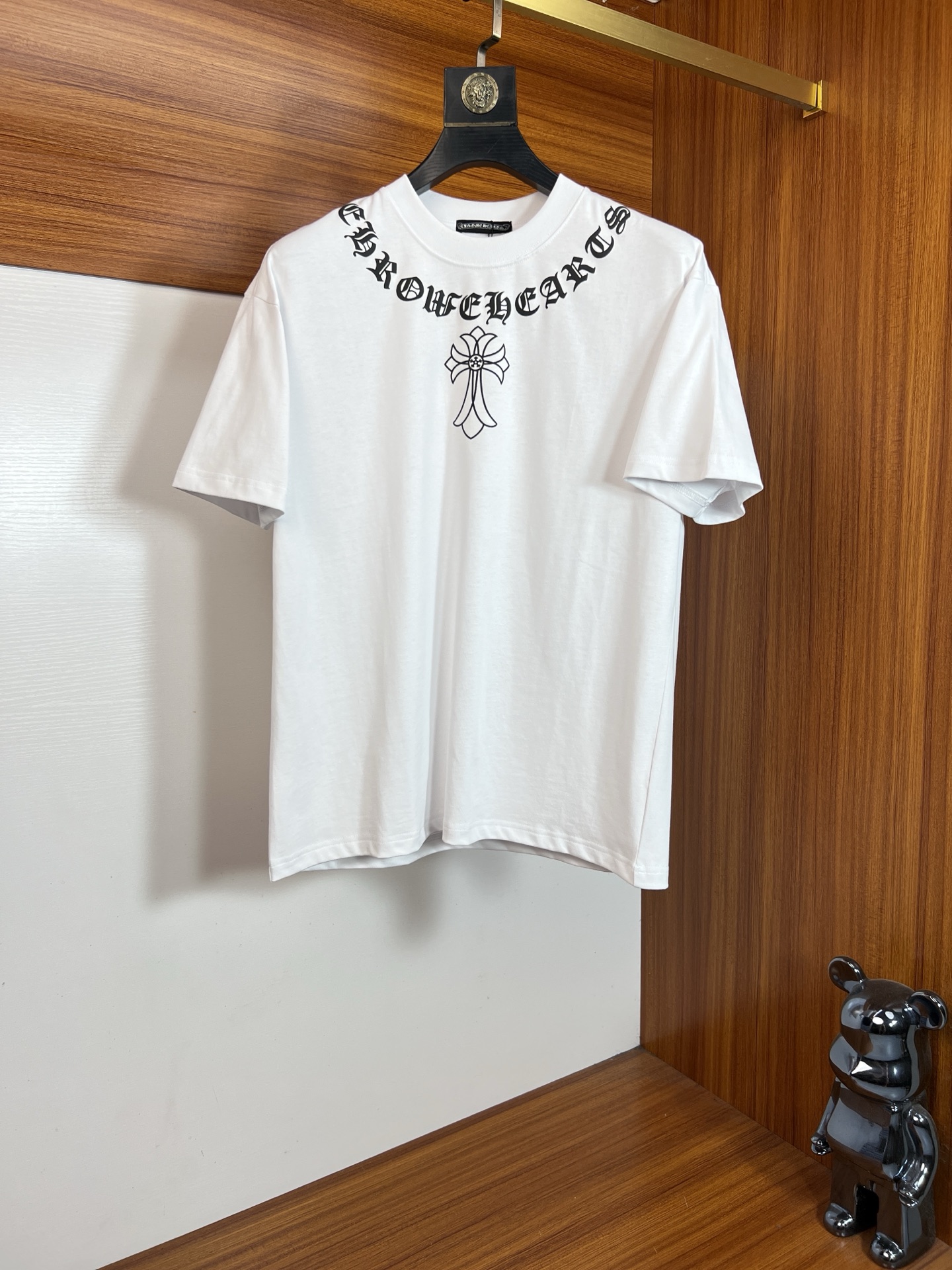 NO:685123,ch/Chrome Heart 2026 spring and summer new products, complete with three labels, pure cotton round neck T-shirt, good product, no need to introduce too much, look at the details, counter size S-XXL 175/140, recommended M, chrome hearts, tees, t-shirt,19860909ch/克罗心 2026年春夏新品上新 三标齐全 纯棉圆领T恤 好货不用过多介绍 看细节 专柜码数S-XXL 175/140建议M,,chrome hearts,tees，t-shirt,,Men's clothing