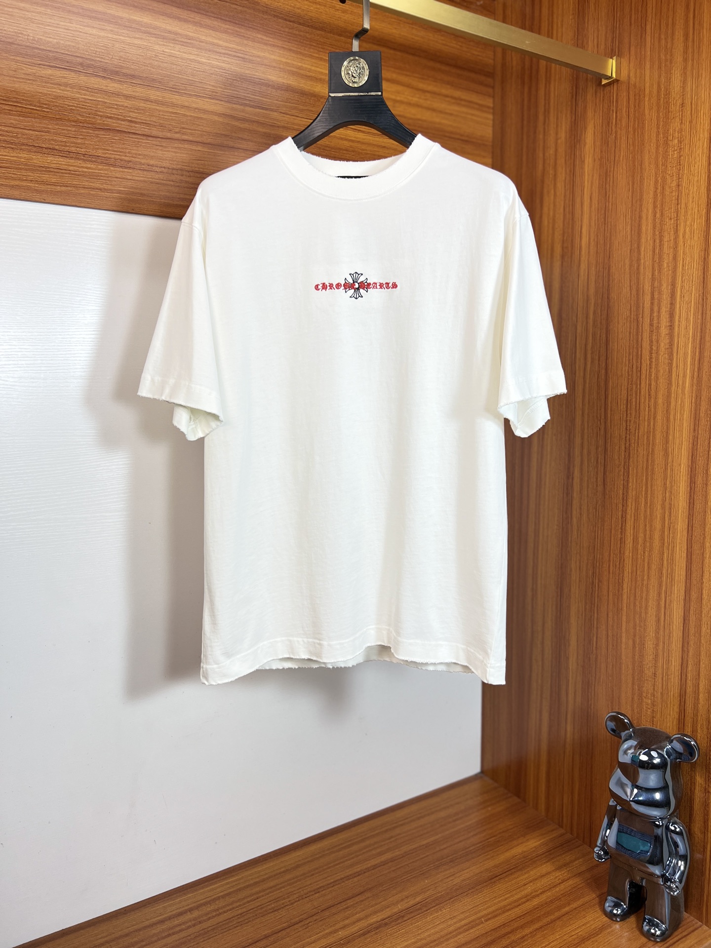 NO:744425,Ch/Chrome Hearts 2026 spring and summer new products, complete with three labels, pure cotton round neck short-sleeved T-shirt, size S-XL / recommended M, loose fit, chrome hearts, T-shirt, tees, t-shirt,19860909Ch/克罗心 2026春夏新品上新 三标齐全 纯棉圆领短袖T恤 码数S-XL /建议M 宽松版型,,chrome hearts,T-shirt,tees，t-shirt,,Men's clothing