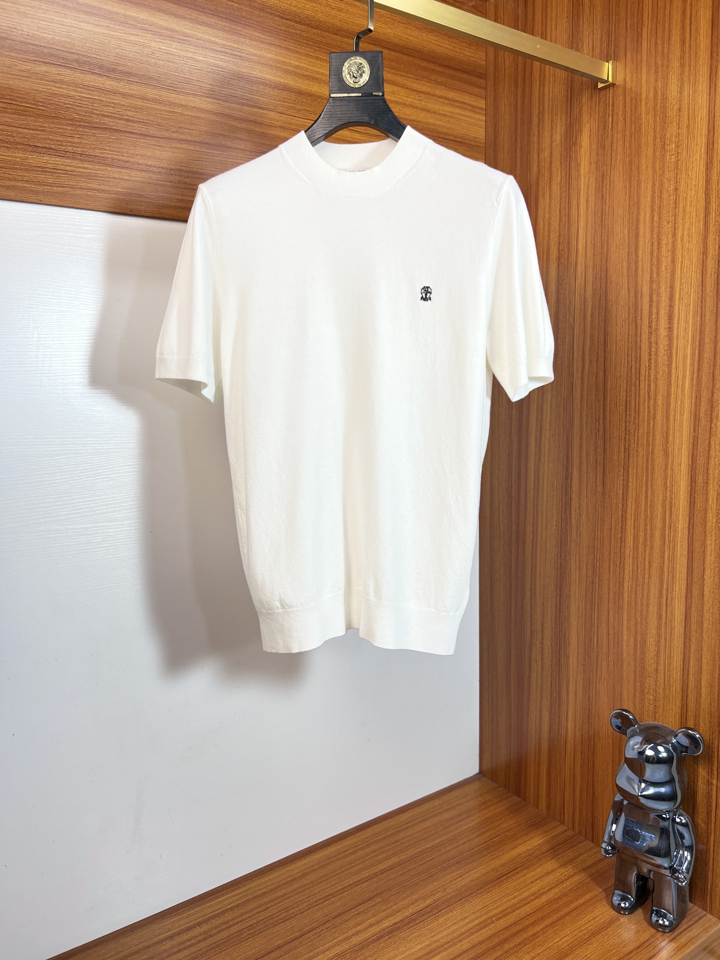 NO:937505,BC 2026 spring and summer new products, complete with three labels, round neck sweater, short-sleeved T-shirt, old money style series, good products need no introduction, look at the details, counter size M-XXXL / recommended L,, T-shirt, tees, t-shirt,19860909BC 2026年春夏新品上新 三标齐全 圆领针织衫短袖T恤 老钱风系列 好货不用过多介绍 看细节 专柜码数M-XXXL /建议L,,T-shirt,tees，t-shirt,,Men's clothing