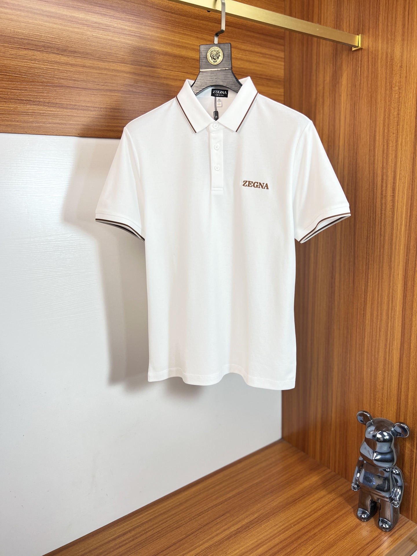 NO:836459,Zegna 2026 spring and summer new products, complete with three labels, lapel short-sleeved polo shirt, embroidery technology, good products need no introduction, look at the details, counter size M-XXXL 175/140, recommended L,, zegna, T-shirt,19860909杰尼亚 2026年春夏新品上新 三标齐全 翻领短袖polo衫 刺绣工艺 好货不用过多介绍 看细节 专柜码数M-XXXL 175/140建议L,,zegna,T-shirt,,Men's clothing