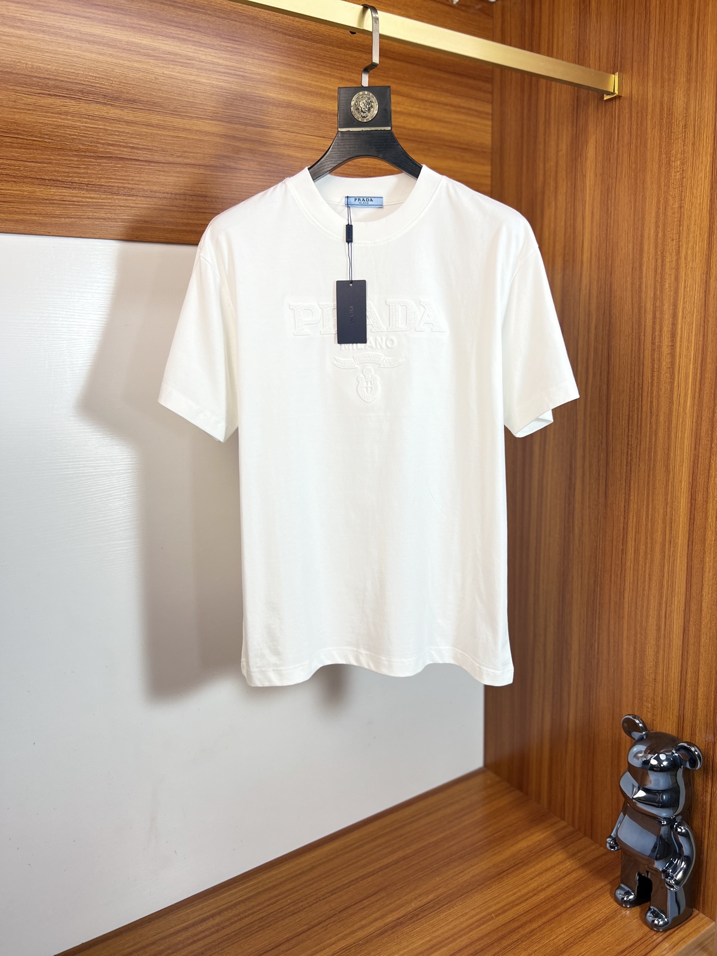 NO:875968,prada/Prada 2026 spring and summer new products, complete with three standards, pure round neck short-sleeved T-shirt, size S-XXL / recommended M,, prada, prada, T-shirt, tees, t-shirt,19860909prada/普拉达 2026年春夏新品上新 三标齐全 纯圆领短袖T恤 码数S-XXL /建议M,,prada,prada,T-shirt,tees，t-shirt,,Men's clothing