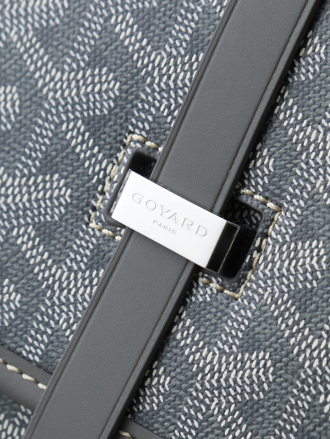 NO:214038,244L gray details real shot, Goya, original leather19860909244L灰色细节实拍,戈雅，原厂皮,Bag