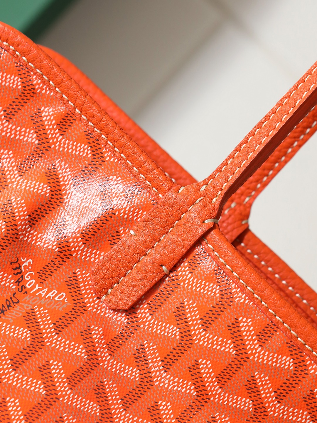 NO:214056,213 orange details close-up, Goya, original leather19860909213橙色细节特写,戈雅，原厂皮,Bag