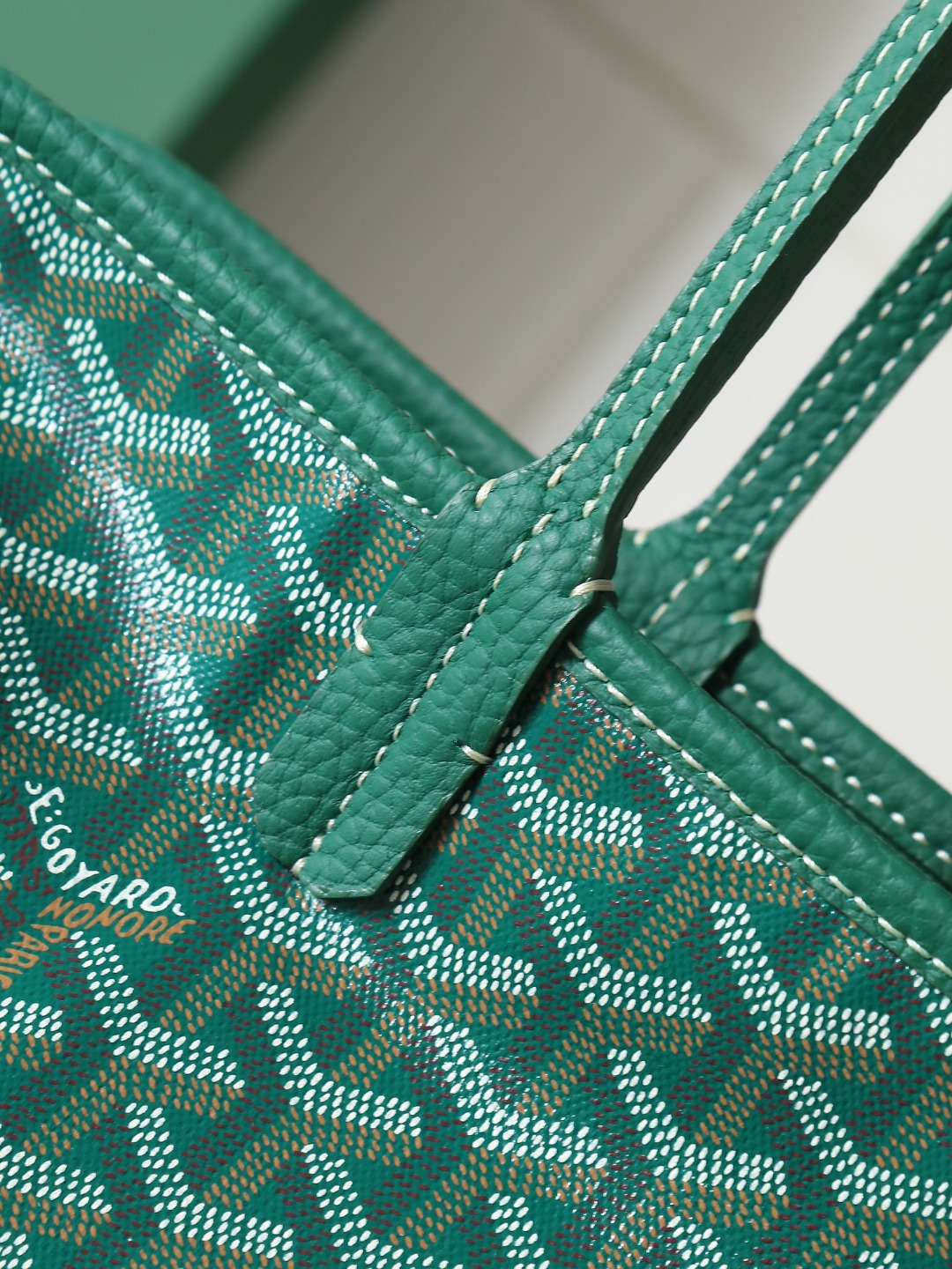 NO:214080,213 green details close-up, Goya, original leather19860909213绿色细节特写,戈雅，原厂皮,Bag