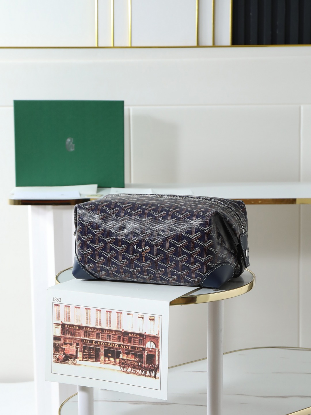 NO:214123,[Excellent quality original product] Goya New product Makeup storage bag, double compartment inside, daily life, essential quality products for travel, NBA stars' favorite items, universal for men and women 1 clutch bag 2 makeup bag 3 toilet bag 4 storage bag. Model: 03 Size 25x12x12cm, Goya, original leather, cosmetic bags & cases, handbag19860909【特级品质 原厂货】戈雅 新品 化妆 收纳袋,内里有双隔层,日常,差旅必备品质好物,NBA球星最爱单品,男女通用 1手拿包2化妆包3洗漱包4收纳包.型号:03 尺寸25x12x12cm,戈雅，原厂皮,cosmetic bags & cases,handbag,Bag