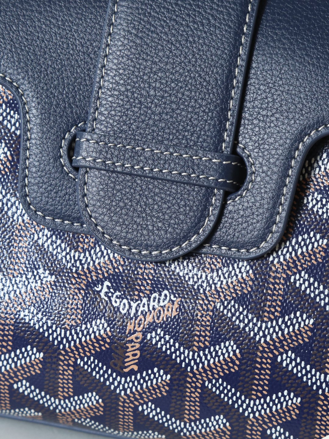 NO:214158,Blue details close-up, Goya, original leather19860909蓝色细节特写,戈雅，原厂皮,Bag