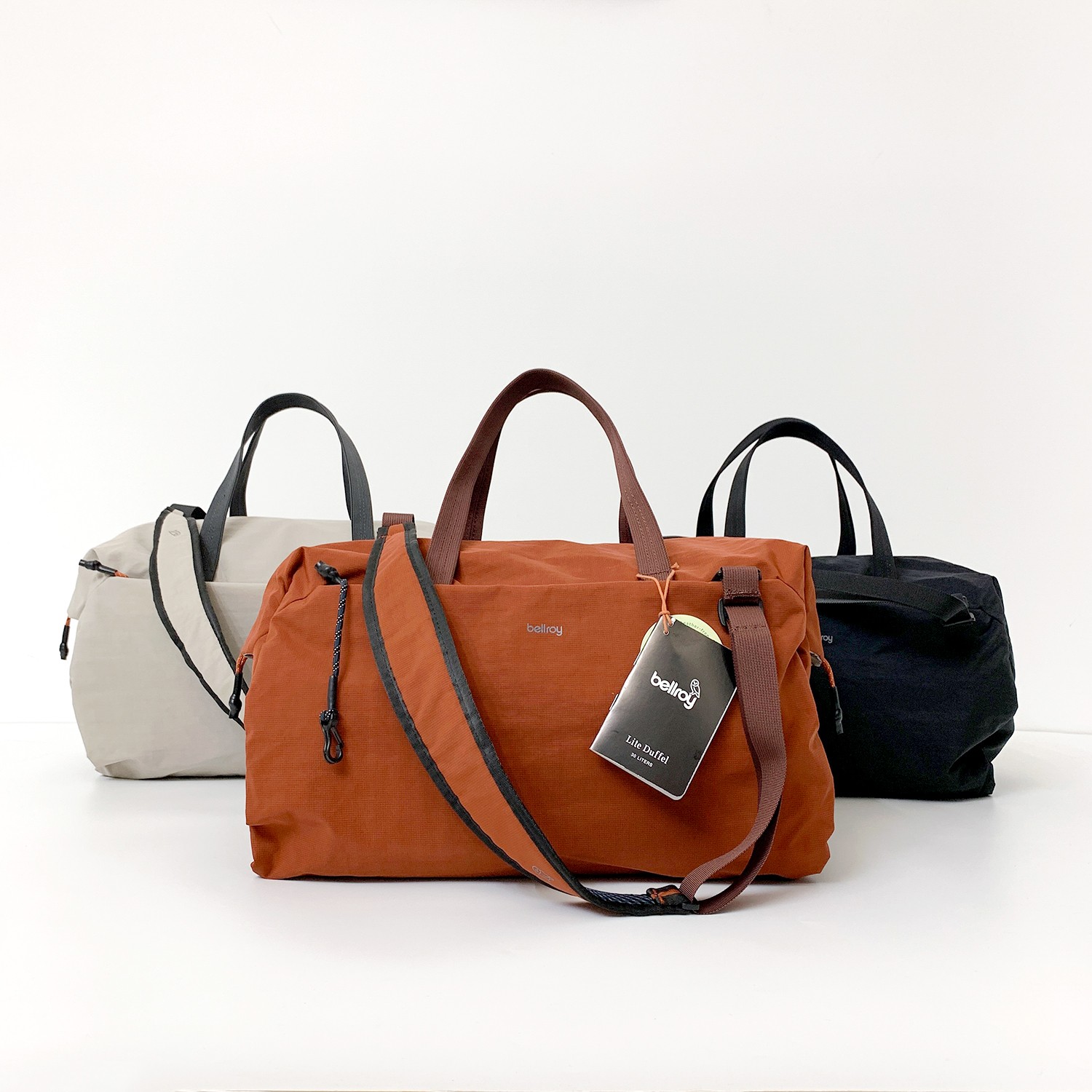 🌹🌹🌹Bellroy Australia Lite Duffel 30L bolso de viaje ligero deportivo de hombro/cruzado y de mano para fitness, 3 col…