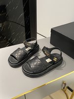 Chanel Shoes Sandals Sheepskin