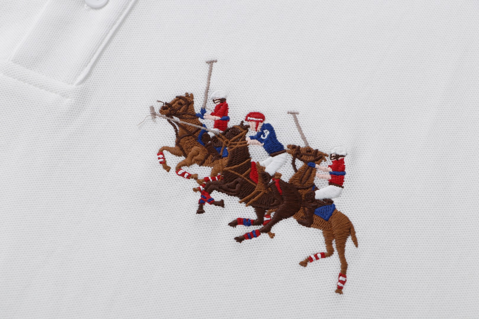 Ralph Lauren/拉夫劳伦 26ss 经典三只战马印刺绣 Polo衫