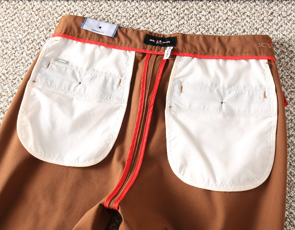 Kiton2025SS Men’s Shorts: Unchallenged Style Blending Craft and Aesthetics, Excellent Detail and Quality. - 图片 9
