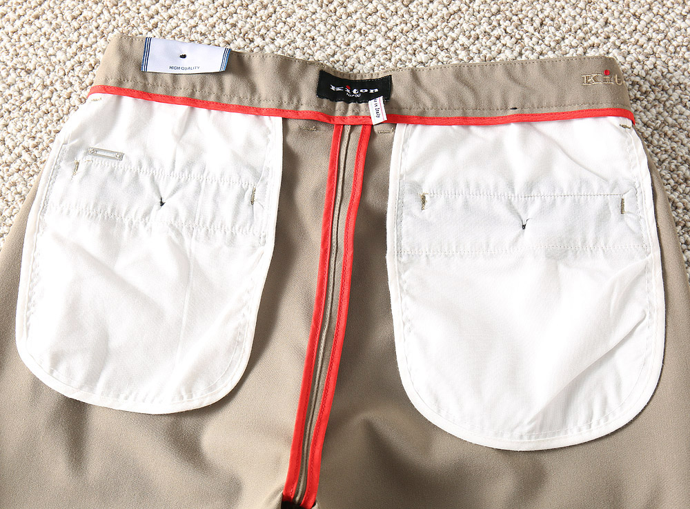 Kiton2025SS Men’s Shorts: Versatile Style with SLP Tone and Exceptional Craftsmanship - 图片 8