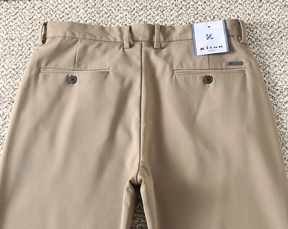 Kiton2025SS Men’s Shorts: Versatile Style with SLP Tone and Exceptional Craftsmanship - 图片 6