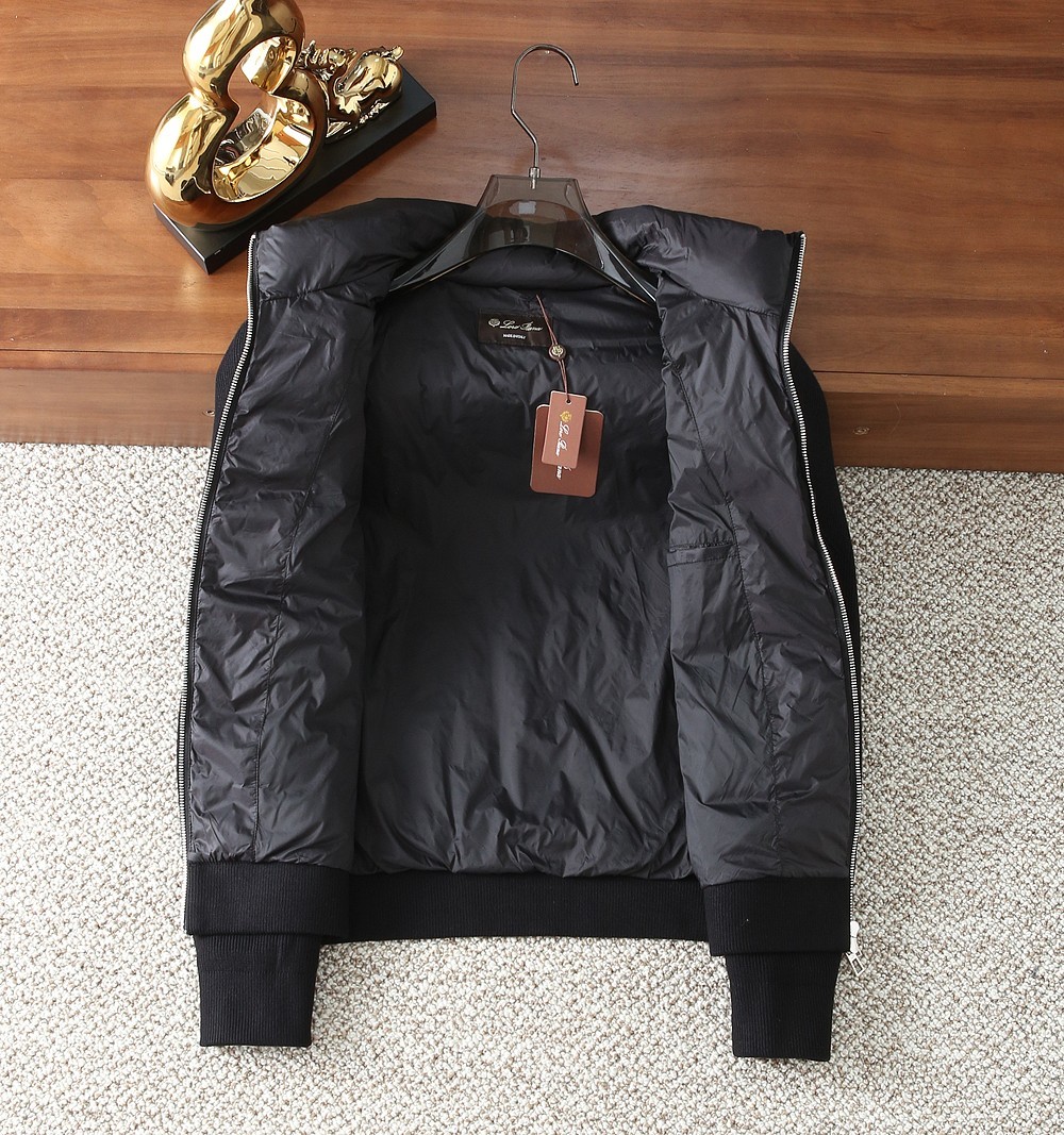 羽绒 秋冬新款lP🆕老钱风 经典男士商务休闲针织羽绒服外套.颇具意大利典型风格的时装,贸易公司渠道臻品