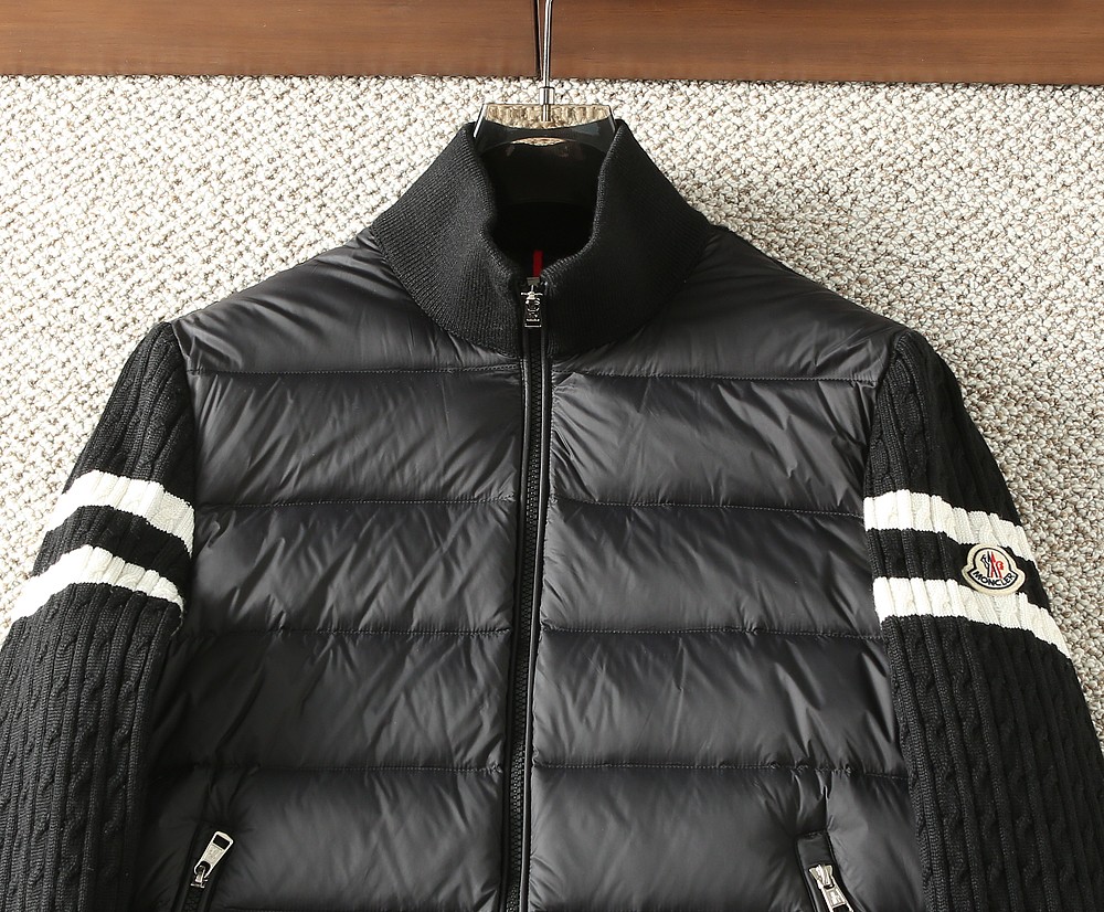   蒙口Moncler 羽绒服2025最新款时尚设计师款羊毛针织羽绒服，处处细节显工艺足够的高级   结