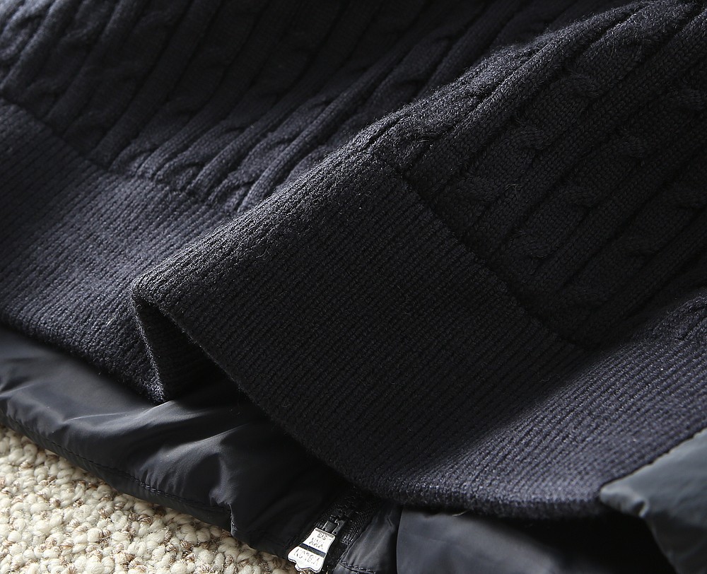   蒙口Moncler 羽绒服2025最新款时尚设计师款羊毛针织羽绒服，处处细节显工艺足够的高级   结