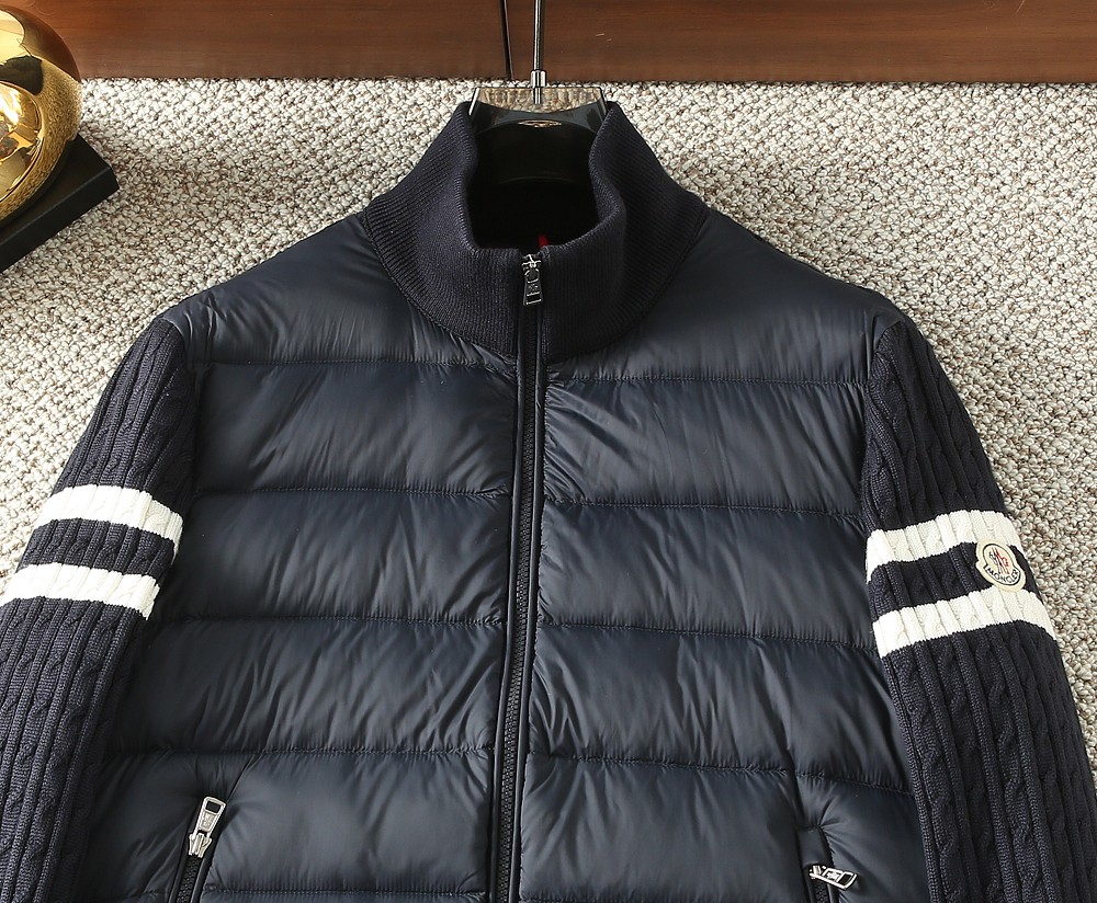   蒙口Moncler 羽绒服2025最新款时尚设计师款羊毛针织羽绒服，处处细节显工艺足够的高级   结