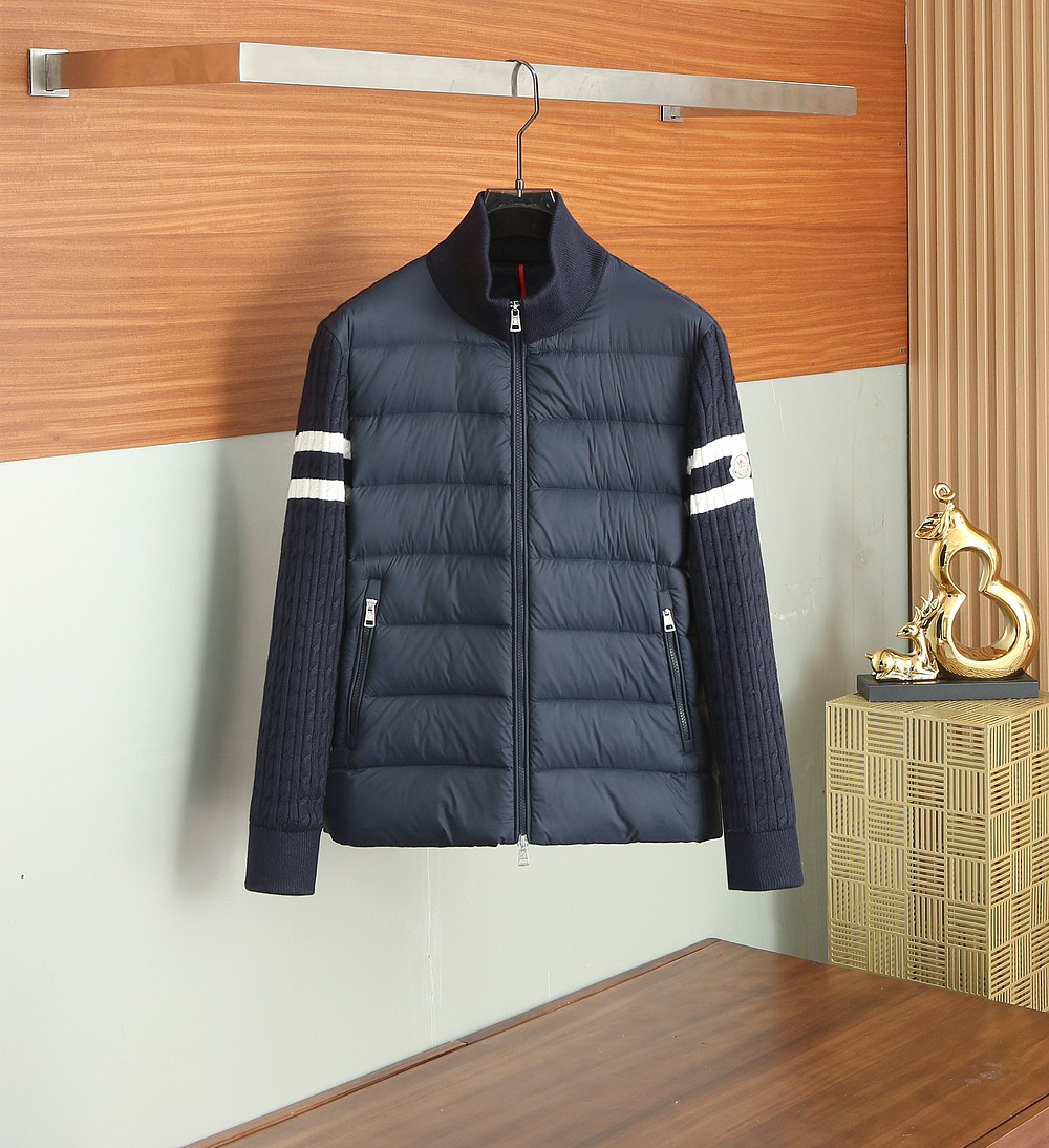   蒙口Moncler 羽绒服2025最新款时尚设计师款羊毛针织羽绒服，处处细节显工艺足够的高级   结