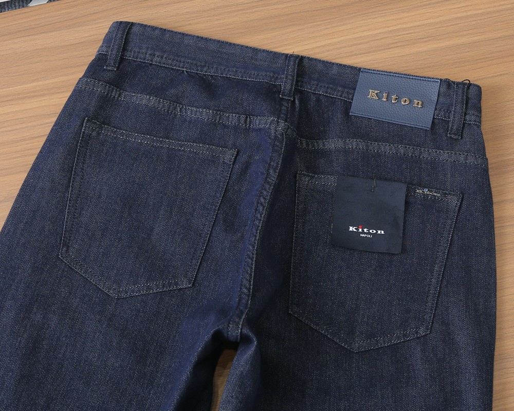 🌾Kiton2026年早春原单男士时装休闲丹宁牛仔裤，香港洋行渠道货，高端日本代工出品，重磅白金级臻品，