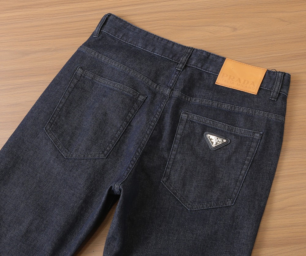🌾普拉达PRADA2026早春新品男士时装款高端牛仔裤香港洋行渠道货，日本原厂出品，纯血统品质，完美延续