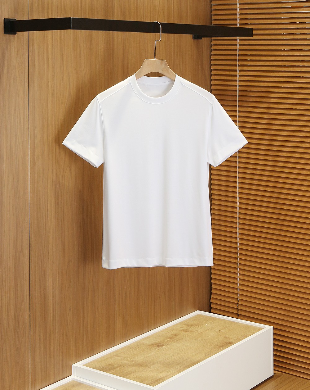 🌾ZZ杰尼亚春夏新款首发专柜最新款短袖圆领T恤 高端订制 设计前卫时尚！品牌logo重工艺设计 高端定制