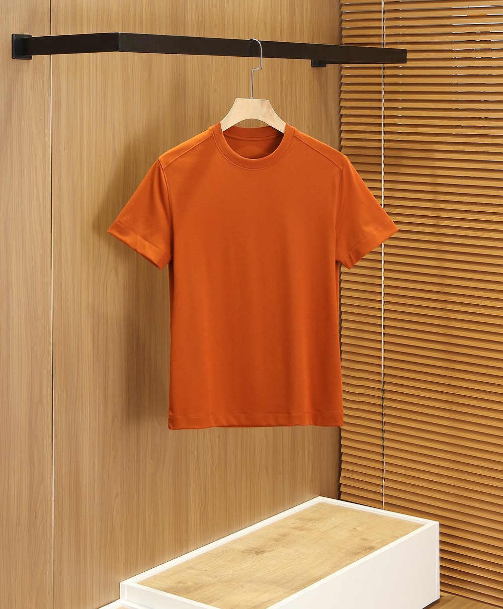 🌾ZZ杰尼亚春夏新款首发专柜最新款短袖圆领T恤 高端订制 设计前卫时尚！品牌logo重工艺设计 高端定制