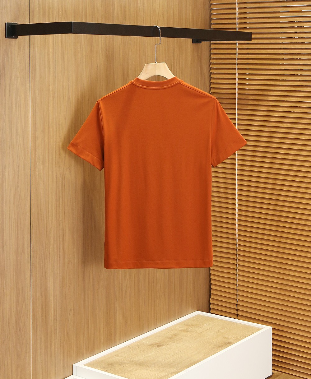 🌾ZZ杰尼亚春夏新款首发专柜最新款短袖圆领T恤 高端订制 设计前卫时尚！品牌logo重工艺设计 高端定制