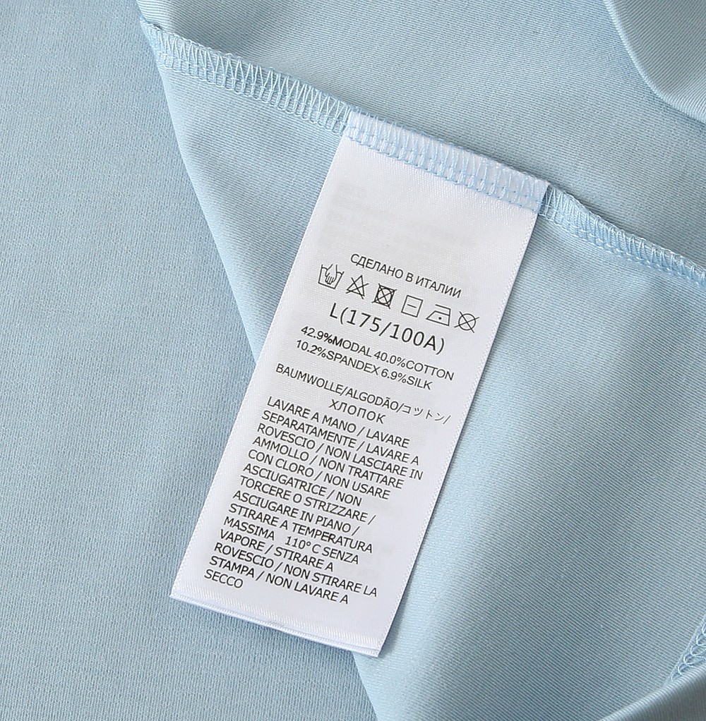 🌾ZZ杰尼亚春夏新款首发专柜最新款短袖圆领T恤 高端订制 设计前卫时尚！品牌logo重工艺设计 高端定制