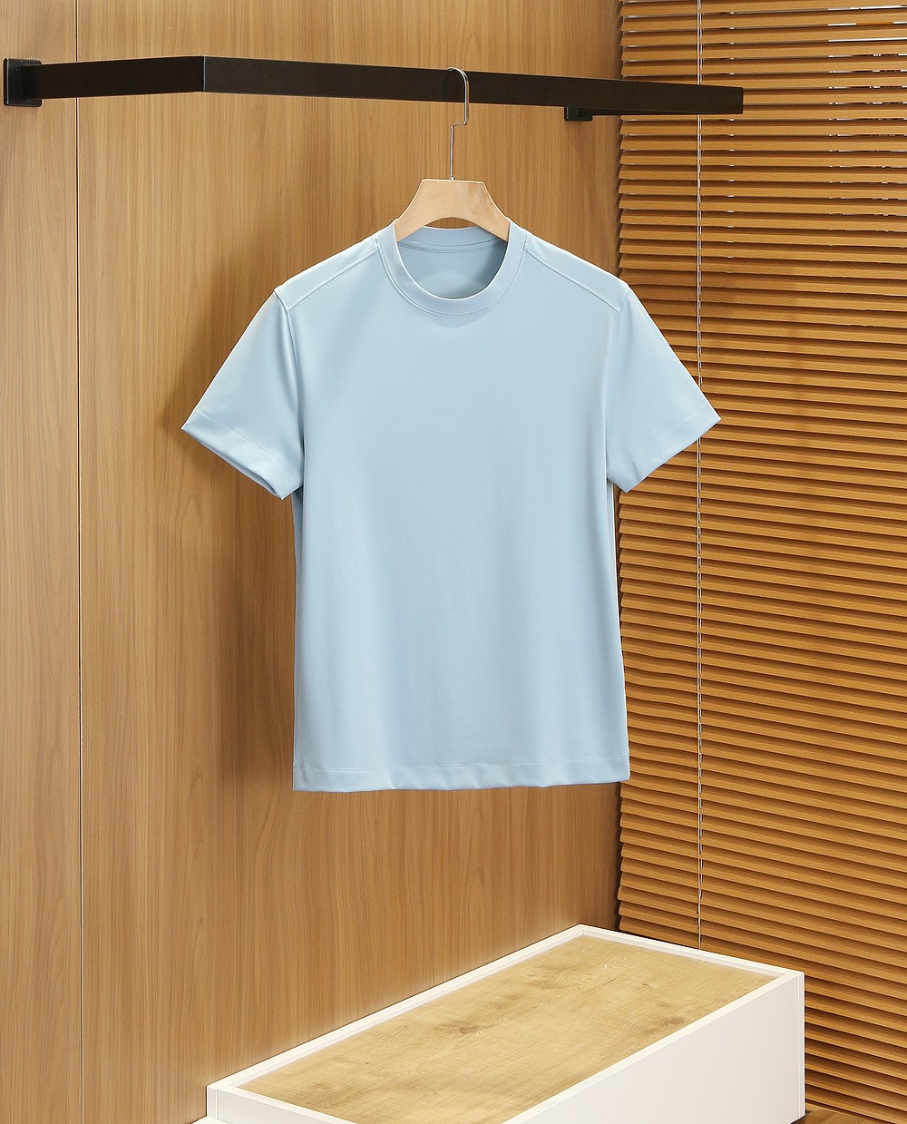 🌾ZZ杰尼亚春夏新款首发专柜最新款短袖圆领T恤 高端订制 设计前卫时尚！品牌logo重工艺设计 高端定制