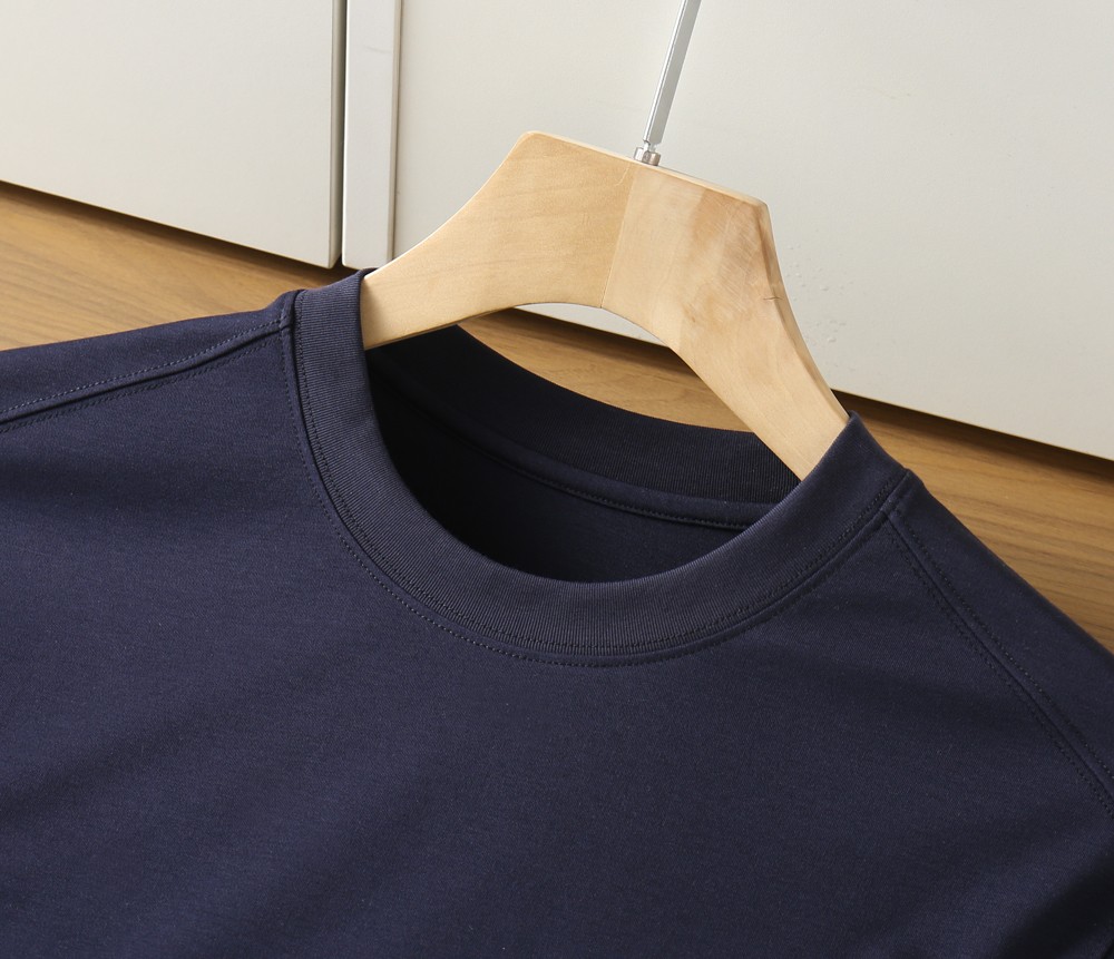 🌾ZZ杰尼亚春夏新款首发专柜最新款短袖圆领T恤 高端订制 设计前卫时尚！品牌logo重工艺设计 高端定制